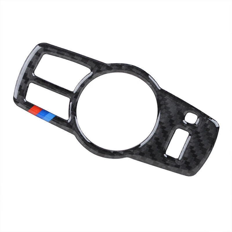 Carbon Fiber Headlight Switch Button Cover Trim for BMW F10 (2011-2017)