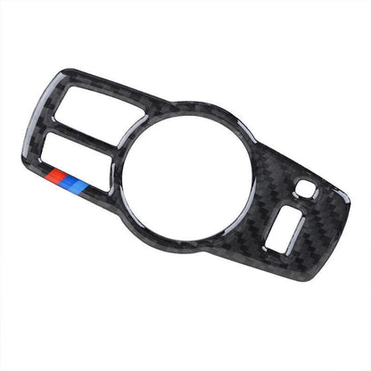 Carbon Fiber Headlight Switch Button Cover Trim for BMW F10 (2011-2017)