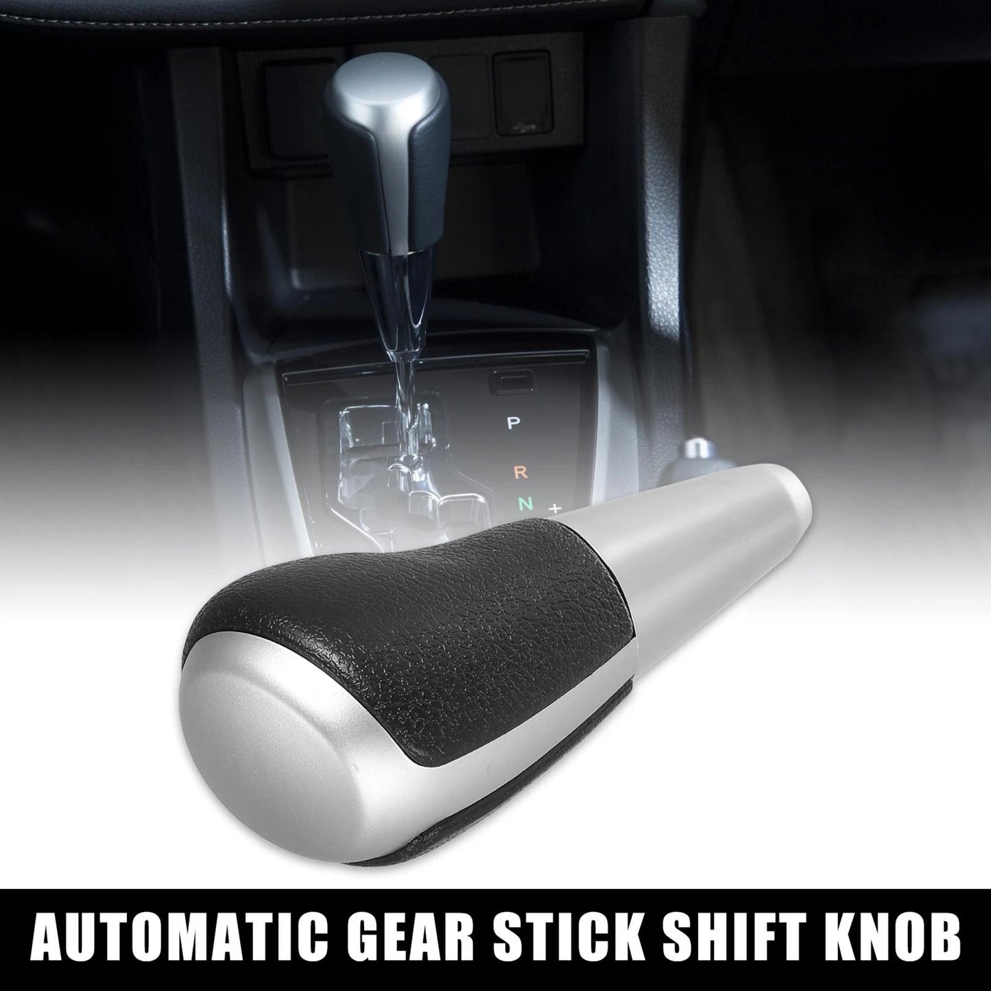 Black Faux Leather Shift Knob for Toyota 4Runner