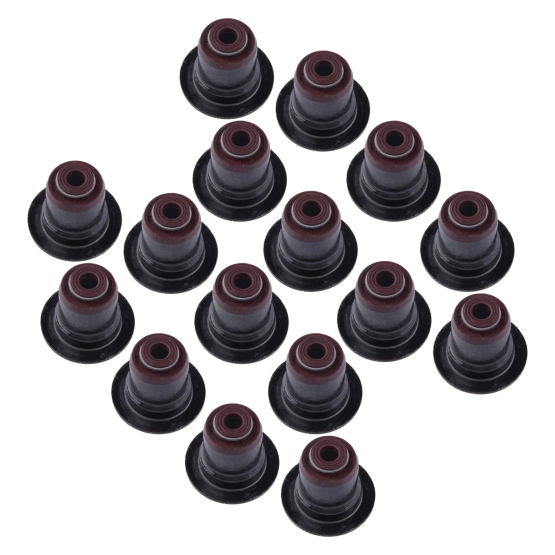 16x Valve Stem Oil Seals for Hyundai Kia 1.6L 1.8L 2.0L 2.4L (2006-2017)
