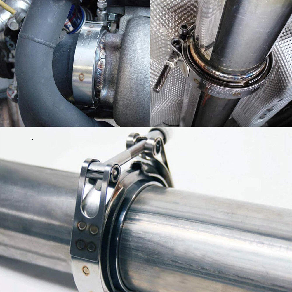 2.5" V-Band Clamp Stainless Steel Flange for Exhaust Downpipe