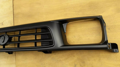 Grill for Toyota Hilux 2WD Workmate (1997-2001) - Matt Black, with Clip