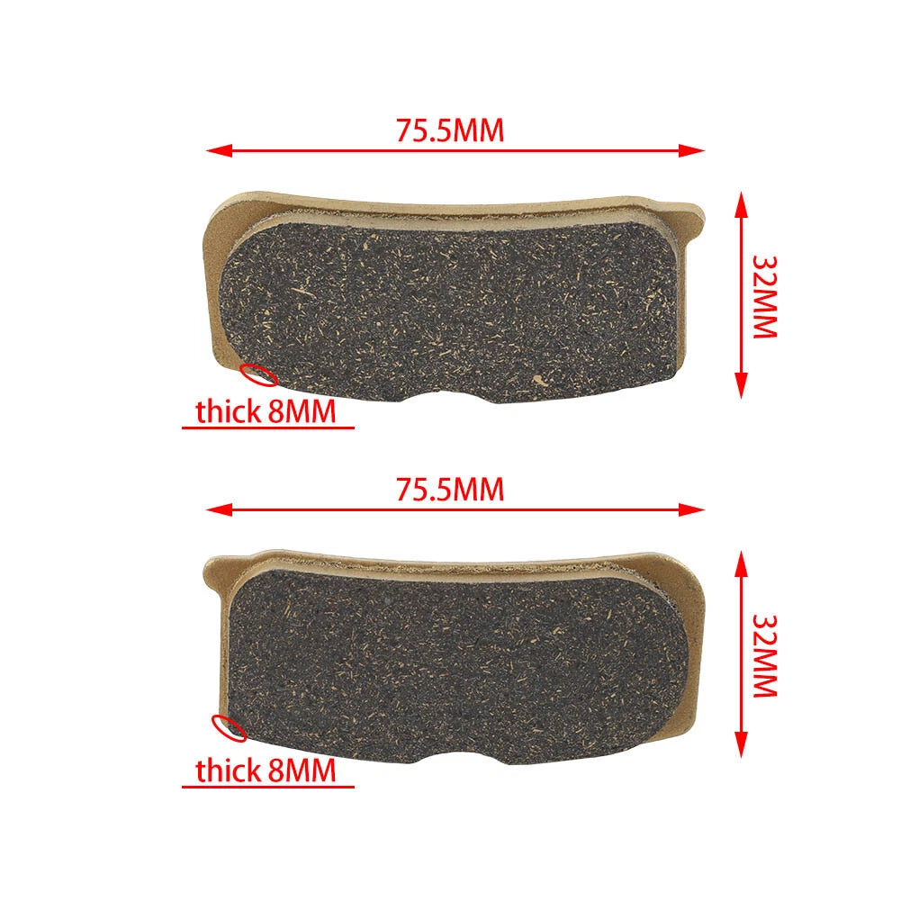 Front Brake Pads for CAN AM Spyder RS SE5 SM5 RT 2008-2012 (2 x Pads)
