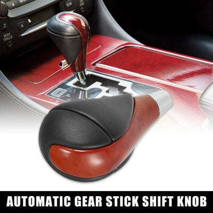 Black Faux Leather Gear Shift Knob for Lexus ES350 (2007-2012)