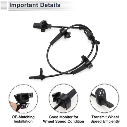 ABS Wheel Speed Sensor for Honda Civic EX LX Front Left (2001-2005)
