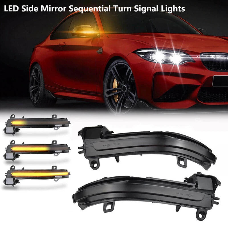 LED Dynamic Turn Signal Light for BMW F20 F21 F22 F30 X1 M (2012-2019)