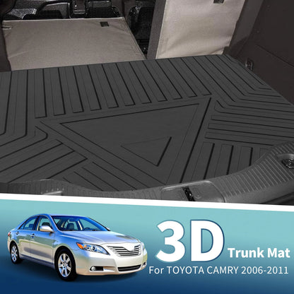 Flat Face Cargo Liner / 1 Pc / Rear Trunk Mat for Toyota Camry (2006–2011)