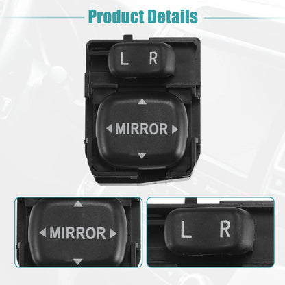 Power Rear View Mirror Remote Control Switch for Toyota (2000-2006)