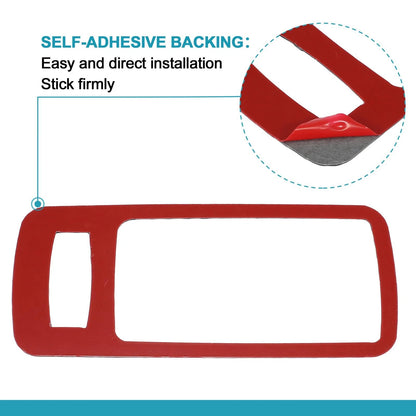 Car Door Handle Bowl Carbon Fiber Trim Cover for Ford Mustang (09-13)