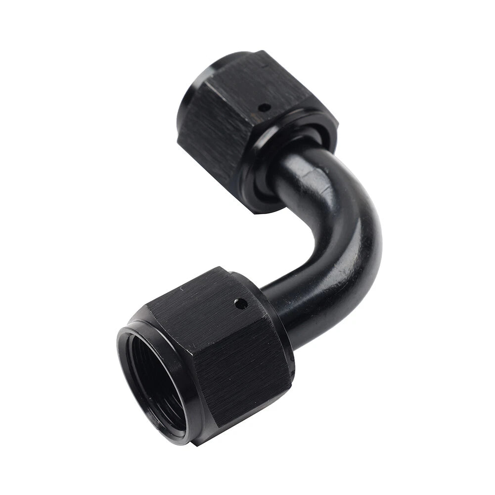 90 Degree Swivel Coupler Union Fitting Adapter for 8AN Female Connector