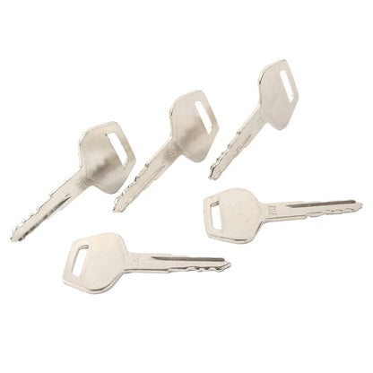 5 x Ignition Keys Metal for Komatsu Excavator Dozer Loader