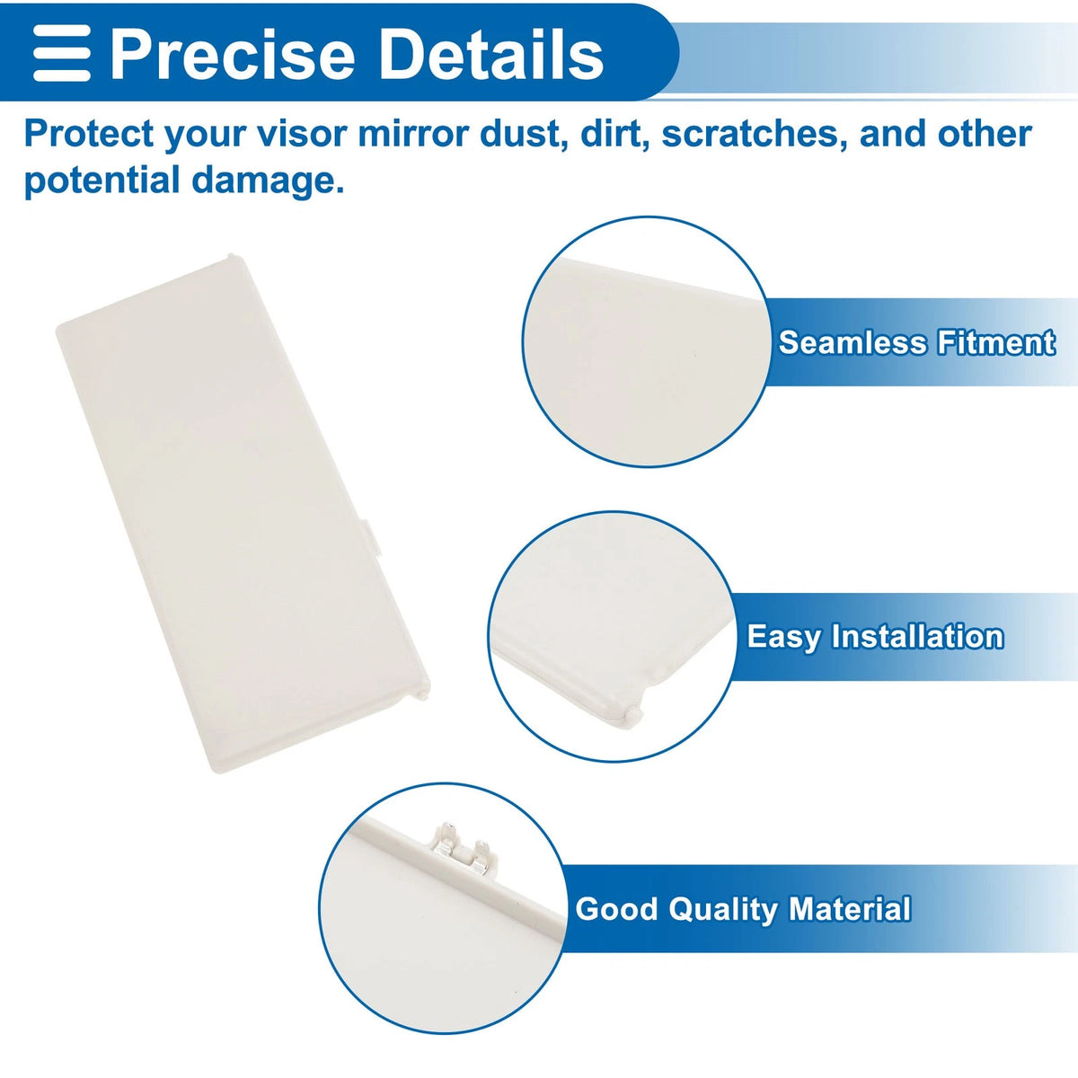 Sun Visor Mirror Cover for Land Rover Range Rover Sport (2011-2013) Beige