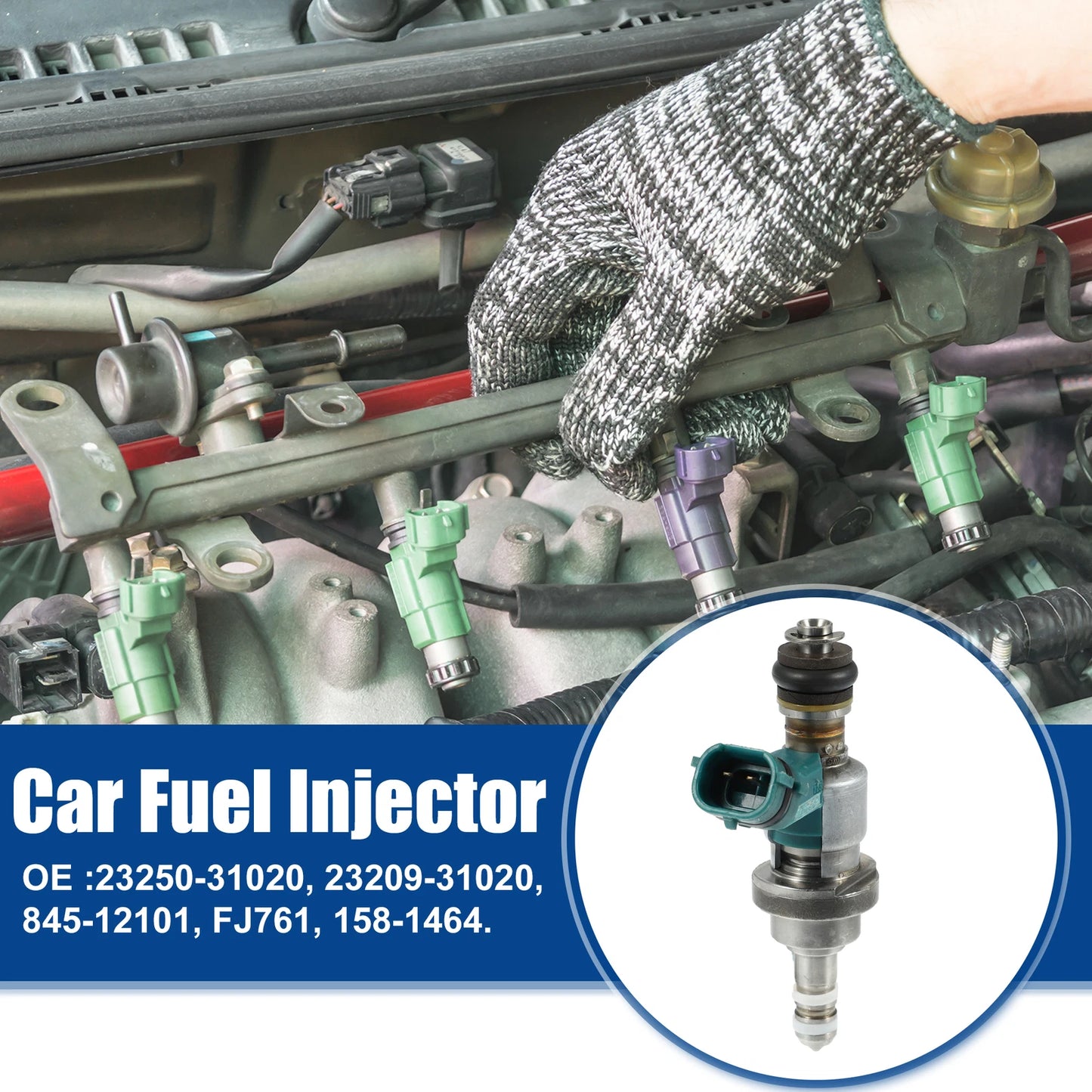 4 x Fuel Injector Nozzle for Lexus IS250 2.5L (2005-2013)