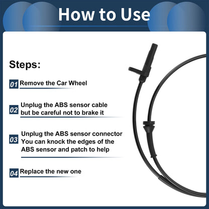 ABS Wheel Speed Sensor for Ford Transit (2006-2015)