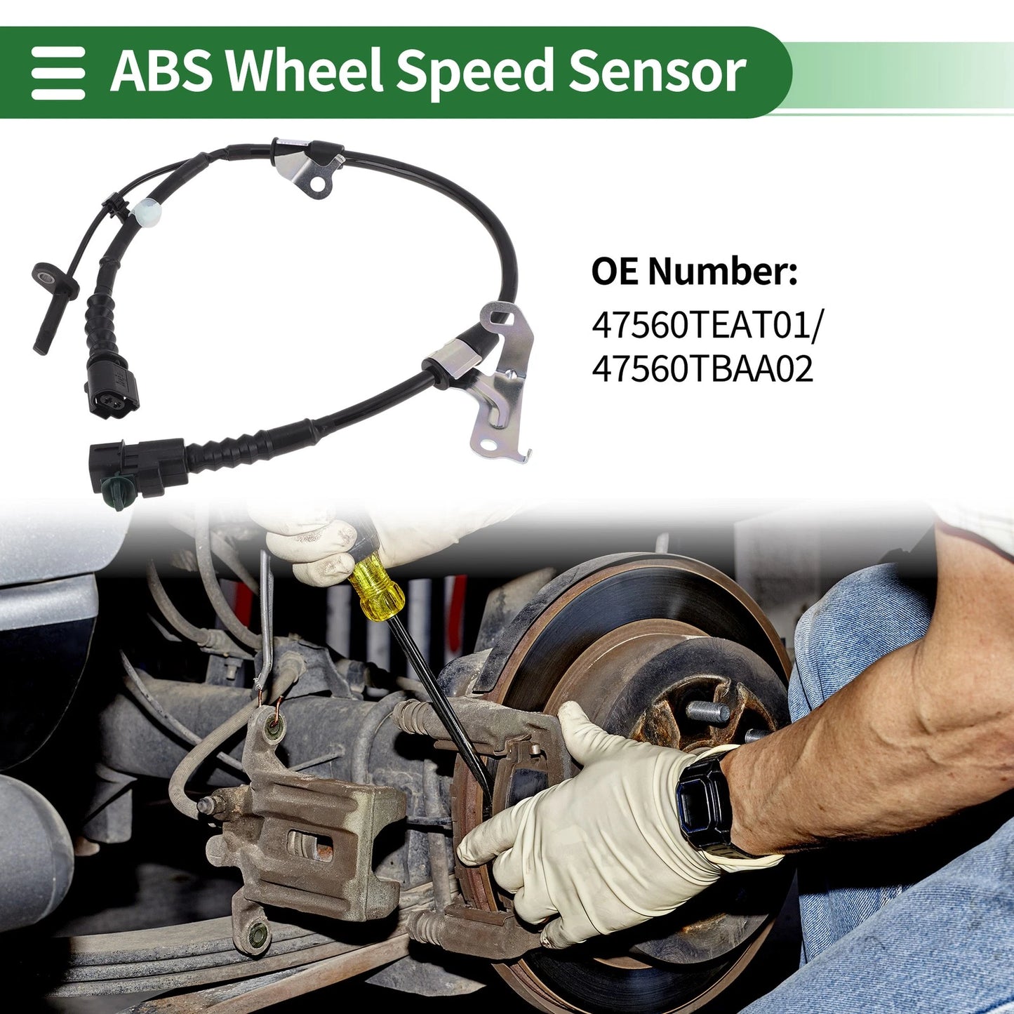 ABS Wheel Speed Sensor for Honda Civic Ex (2017-2019)