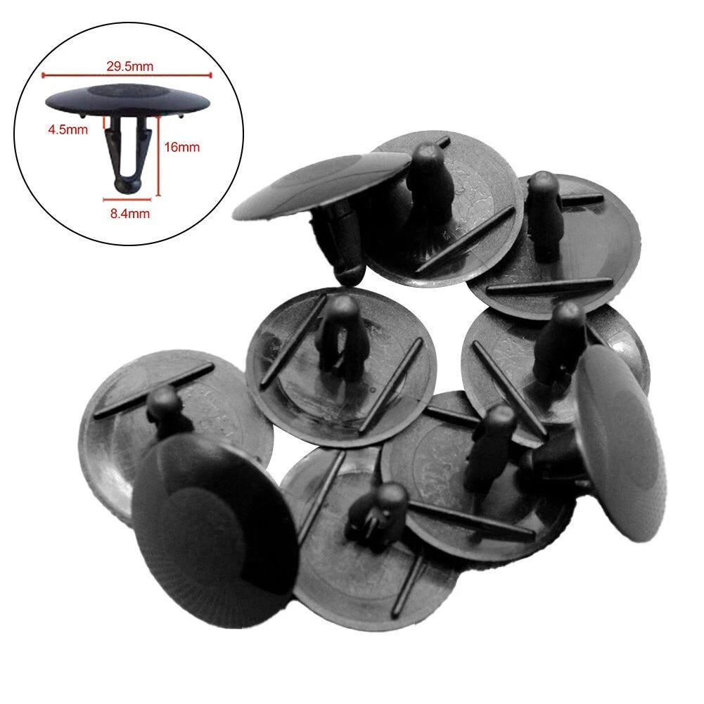 15x Hood Insulation Retainer Nylon Clips Fastener for Toyota