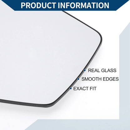 Heated Left Side Mirror Glass for Ford Escape (2008-2012)