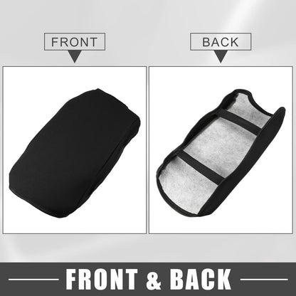 Car Center Console Armrest Cover for Toyota Camry (2012-2017) Black 1 x