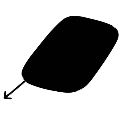 Black Front Left Bumper Tow Hook Cover for Toyota Prius (2019-2021)