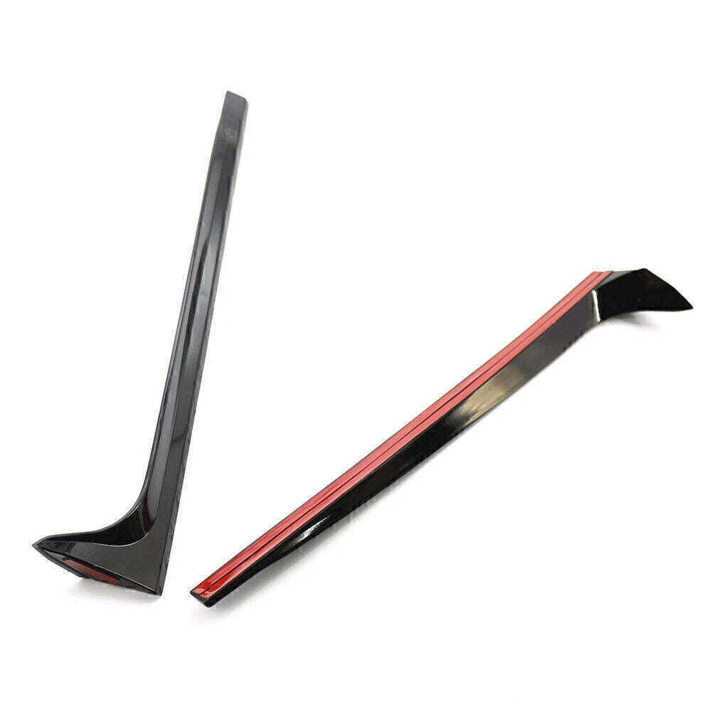 Rear Window Side Spoiler Trim for Volkswagen VW Polo MK5 (2009-2017)