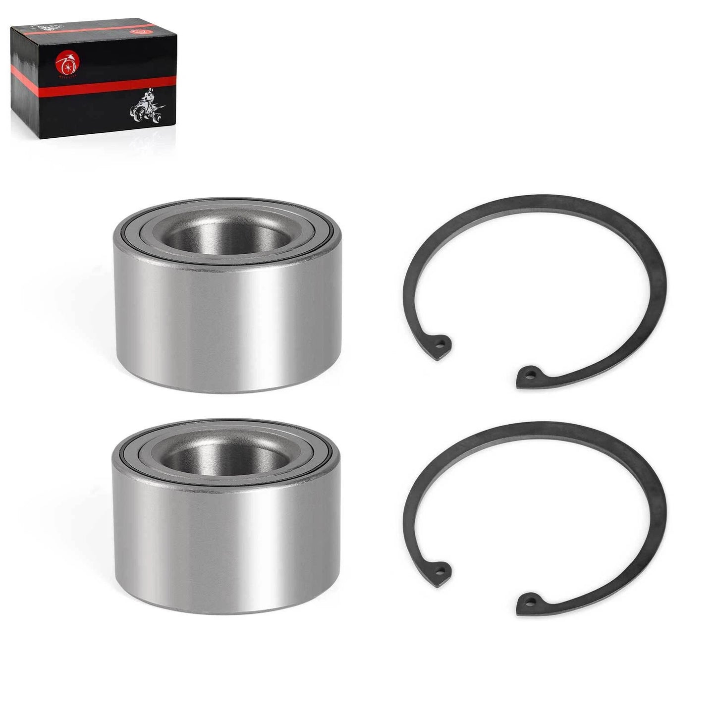 2 x Rear Wheel Bearing + Circlip for Kawasaki Teryx KRX KRX4 1000 (2020-2024)