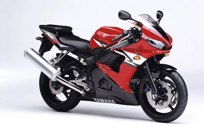 Schwarz Alu Verkleidung & Frontscheibe Schrauben Yamaha YZF R6 (2003–2005)