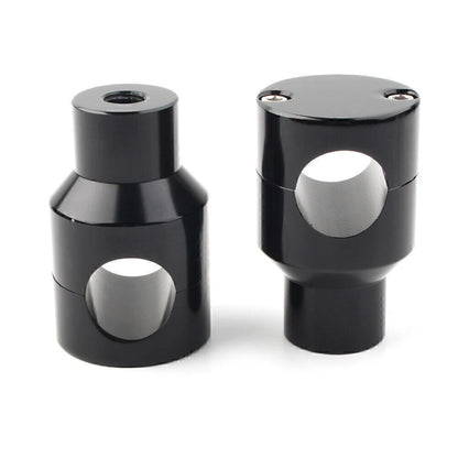 1" Handlebar Mount Adapter Risers for Honda Harley Motorcycle