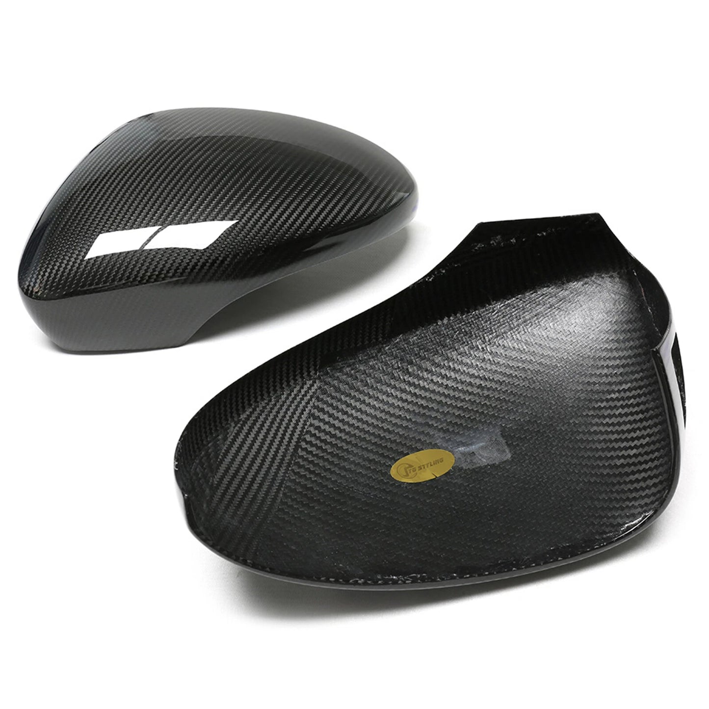 Carbon Fiber Side Mirror Covers for Porsche Panamera 971 (2017-2023)