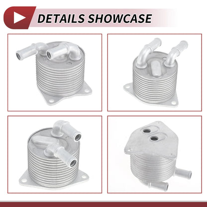 Engine Oil Cooler for PEUGEOT 3008 (2016-2019) 1 Set