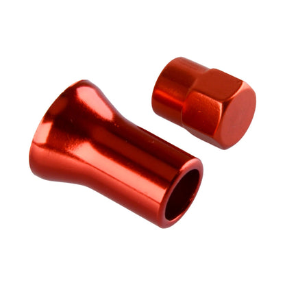 4 x Aluminum Alloy Tire Valve Stem Caps for Car - Universal Fit (N/A)