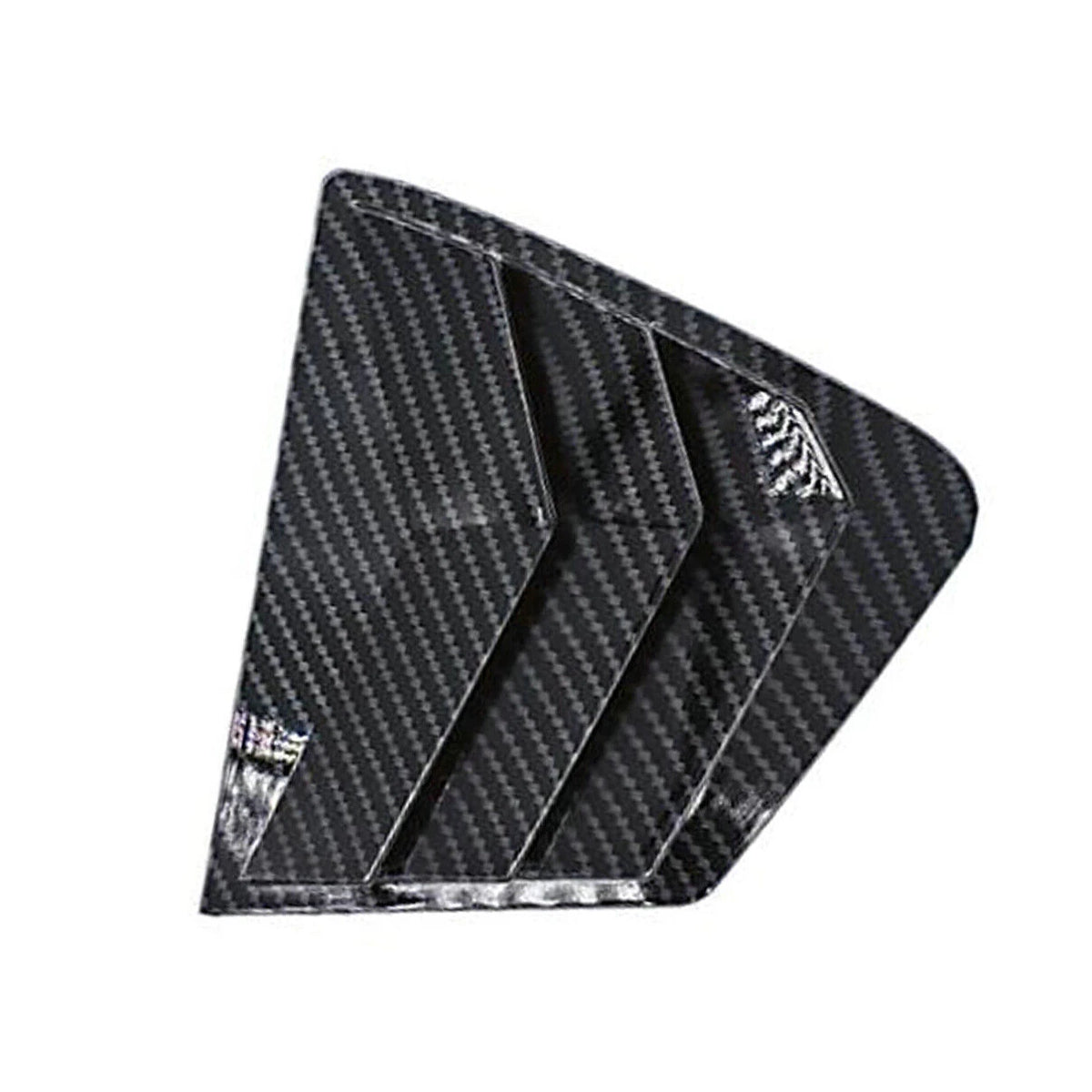2 x Car Side Quarter Window Vent Louver Covers for Honda Civic (2012–2015)