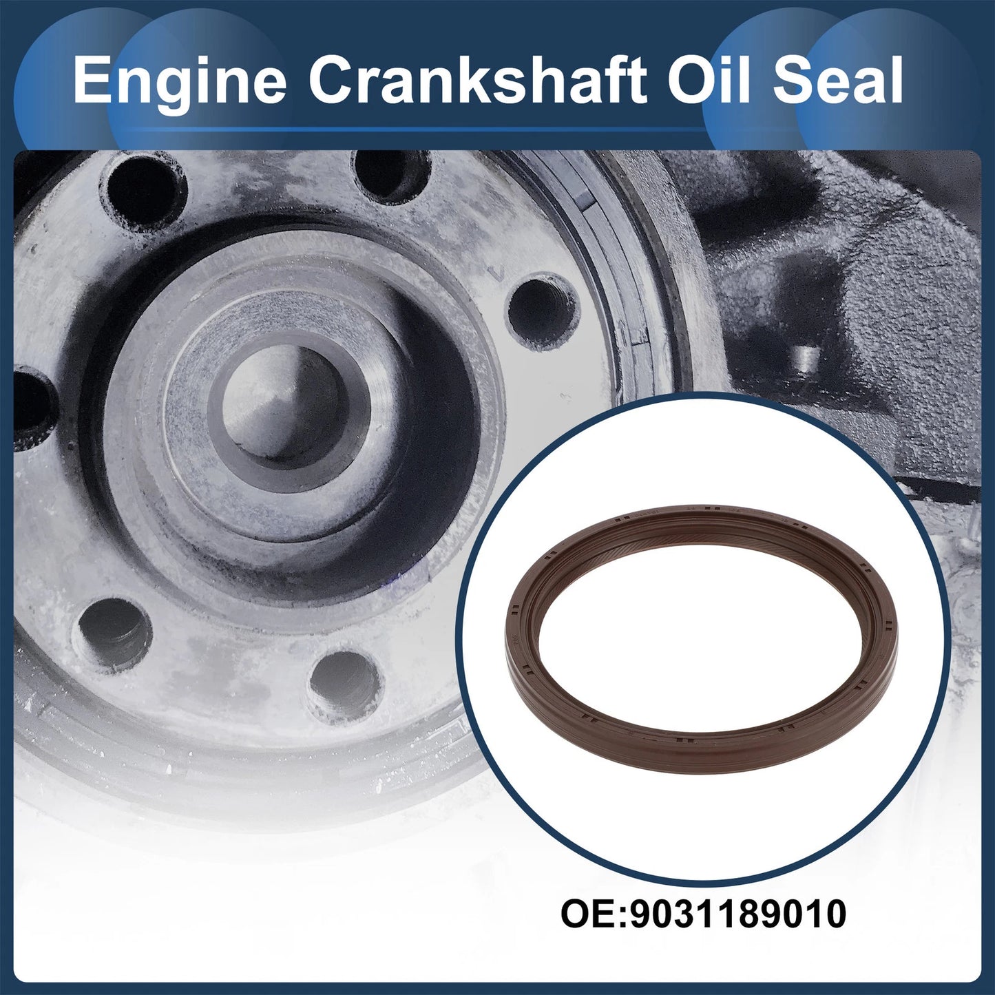 Rear Crankshaft Oil Seal for Toyota Camry Corolla RAV4 Scion (2002-2019)