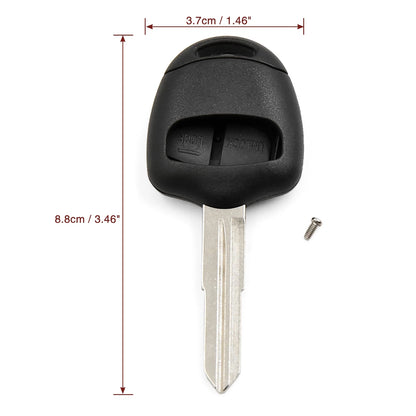 Key Fob Shell Case for Mitsubishi Outlander L200 (2003-2023)