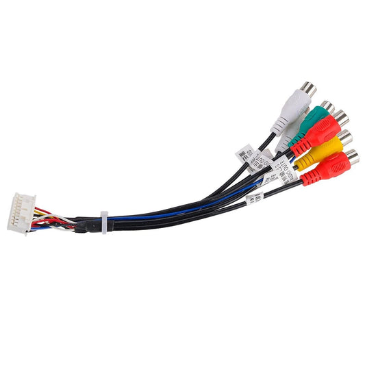 12Pin AV RCA Wire Harness for Pioneer AVH241EX, DMH130BT, DMH240EX