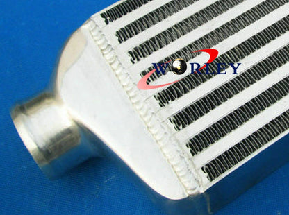Aluminum Turbo Intercooler 280 x 130 x 50 mm 2.2" Inlet/Outlet for Car Model