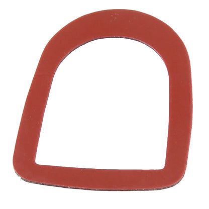 Red Carbon Fiber Door Lock Pins Covers for Ford Mustang GT (2005-2009)