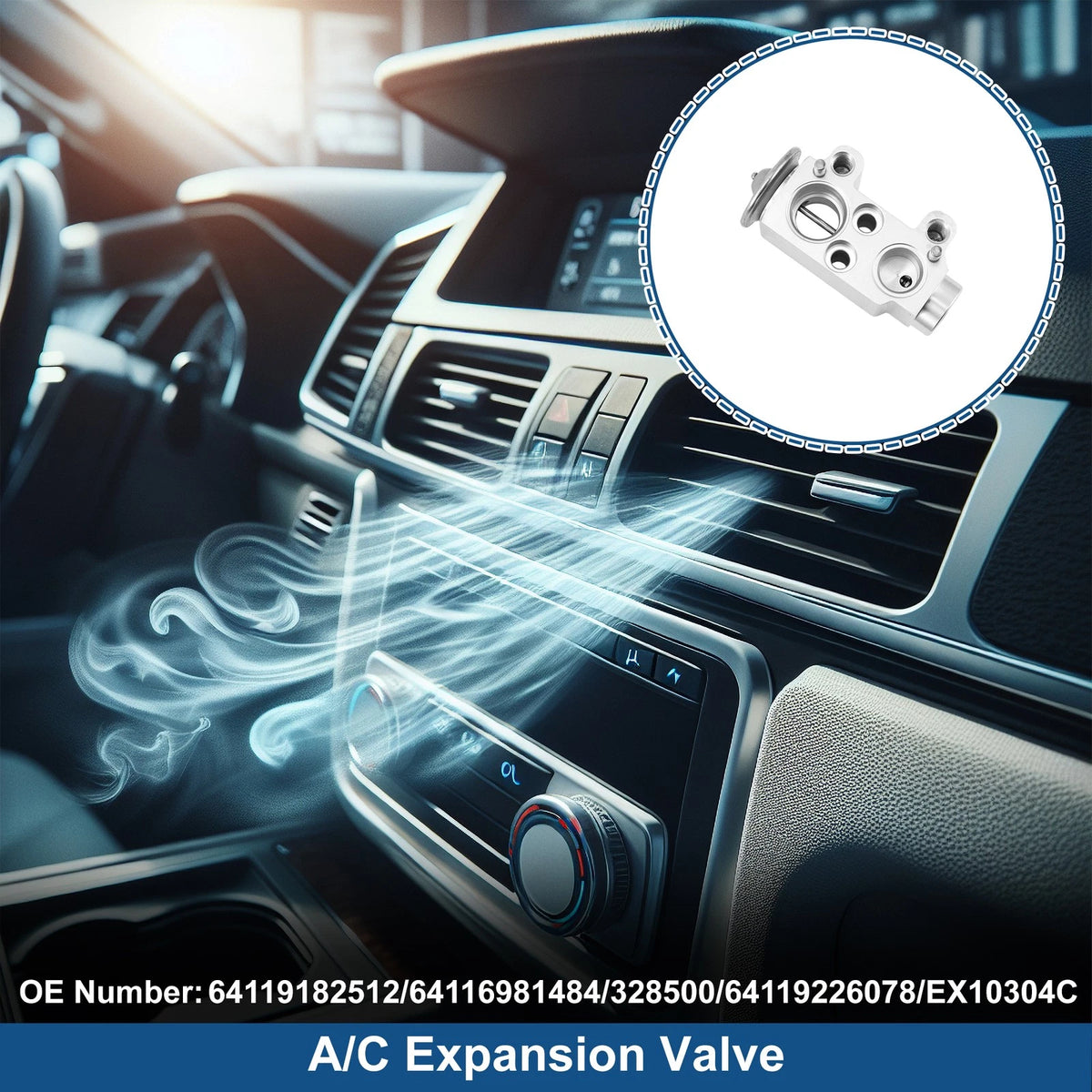 A/C Expansion Valve for BMW 1 Series M 2011 3.0L (2011) - 1 x Valve