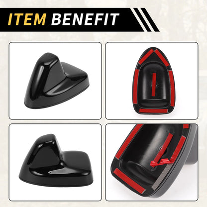 Shark Fin Roof Antenna Cover for Toyota Tundra (2014-2021) Black