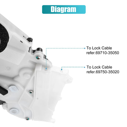 Door Lock Actuator Motor for Toyota Yaris (2006-2011)
