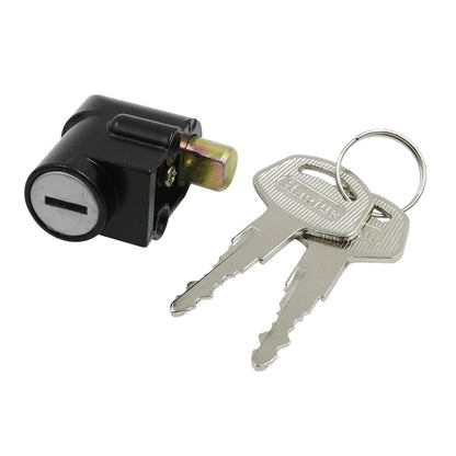 Stainless Steel Motorcycle Steering Lock w/ 2 Keys for Suzuki GN125