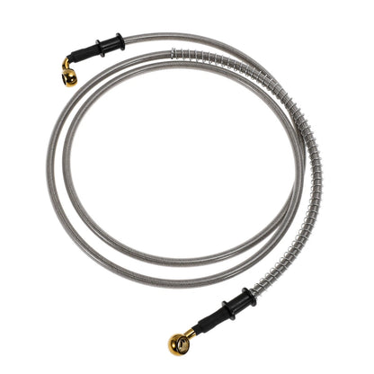 Oil Hose Line 180cm for Motorcycle Brake Clutch Silver Tone