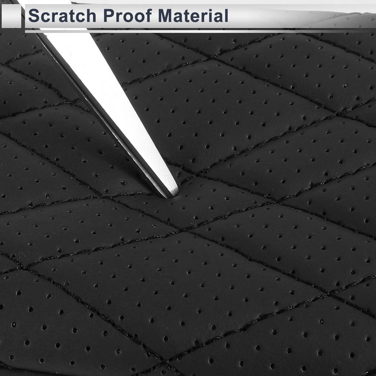 Car Center Console Cover for BMW 5 Series (2018-2023) - Black Storage Bag