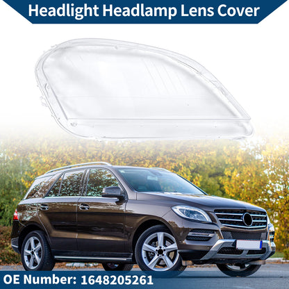 Front Right Headlight Lens Cover for Mercedes-Benz ML350 (2006-2011)