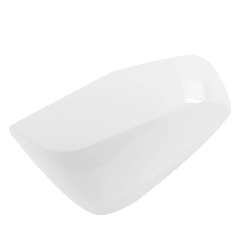 White Right Passenger Side Rearview Mirror Cap Cover for Toyota RAV4 (2019-2022)