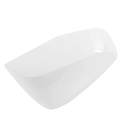 White Right Passenger Side Rearview Mirror Cap Cover for Toyota RAV4 (2019-2022)