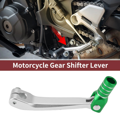 Shifter Lever for Honda CRF150F (2003-2017) Silver Green