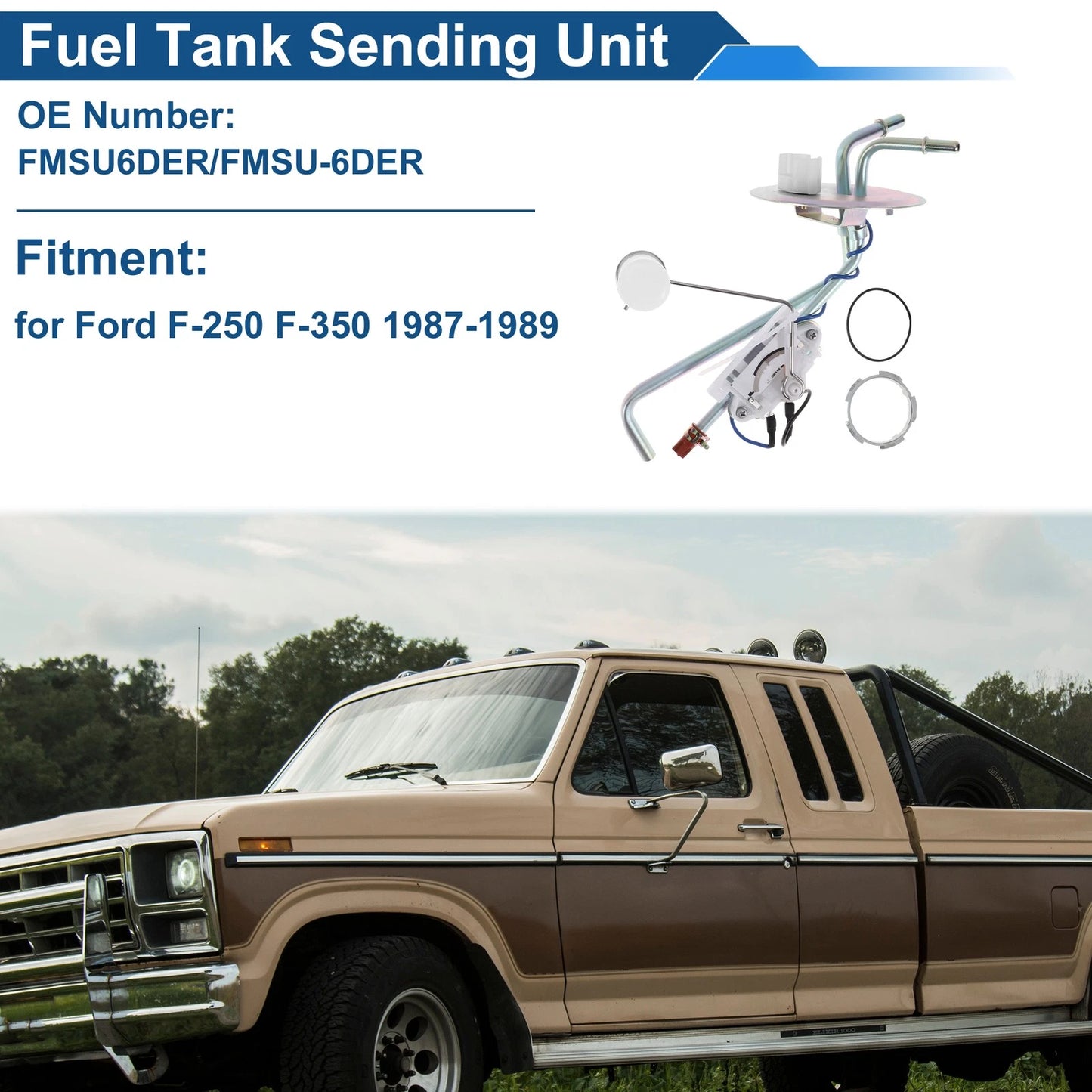 Fuel Level Sending Unit for Ford F-250 F-350 (1985-1986)