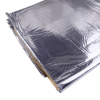 Aluminized Heat Shield Thermal Barrier Sleeve 140x100cm for Car