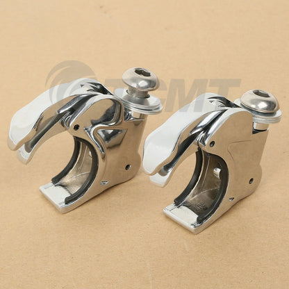 41mm Windshield Clamps for Harley Wide Glide, Softail (1993-2013)