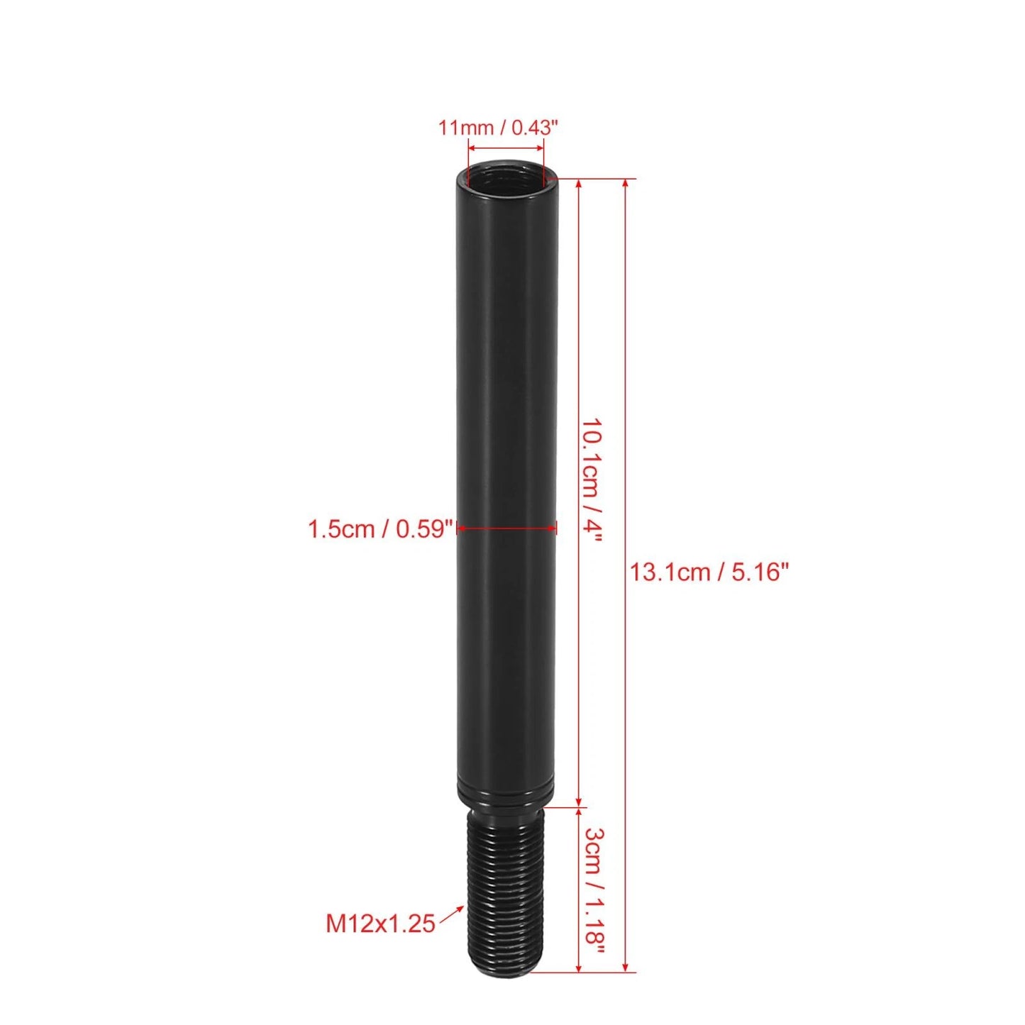4 inch Car Gear Shift Knob Extender Extension Lever for Subaru WRX (2013–2019)